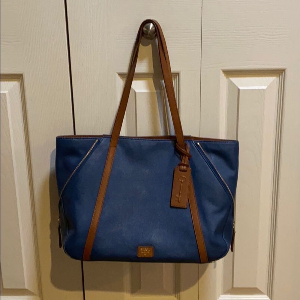 2-in-1 Fossil Keyper Tote & Purse with Zip Sides